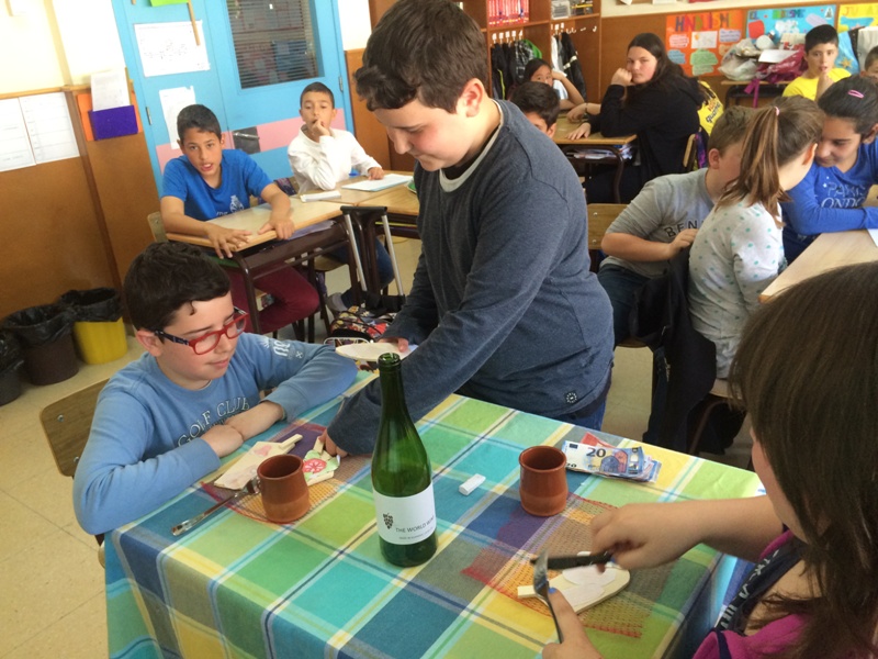 A restaurant in class! 6è primària