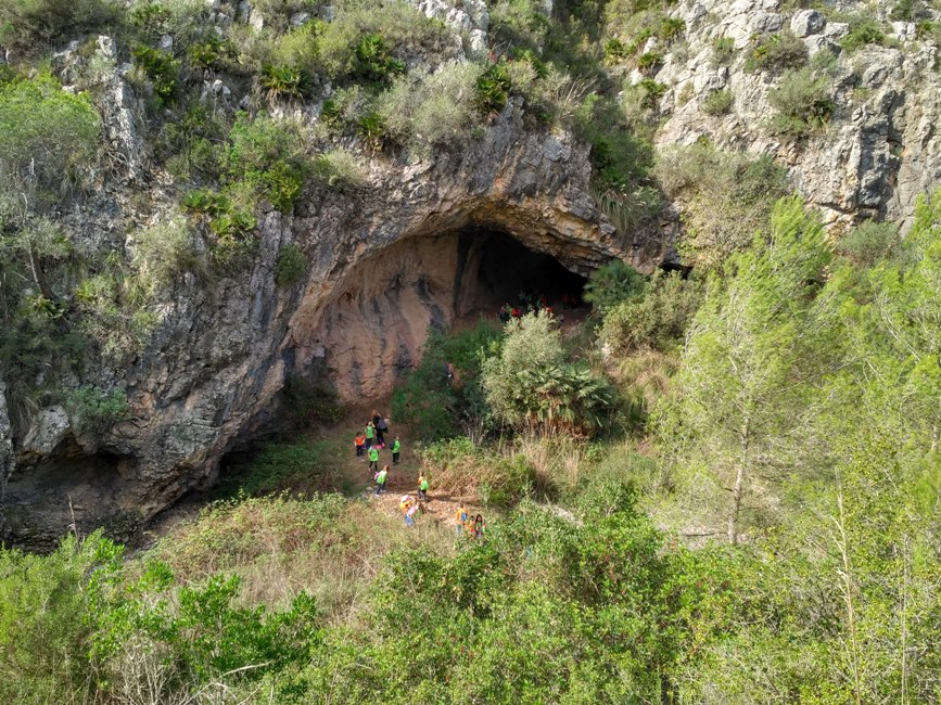 Sortida Cova Can Muntaner al Parc del Garraf